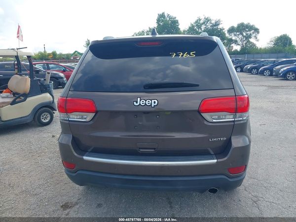 2018 JEEP GRAND CHEROKEE LIMITED 4X2