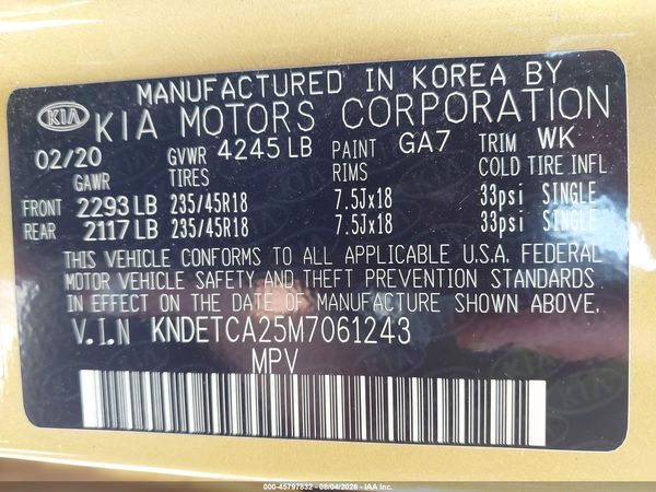 2021 KIA SELTOS SX TURBO