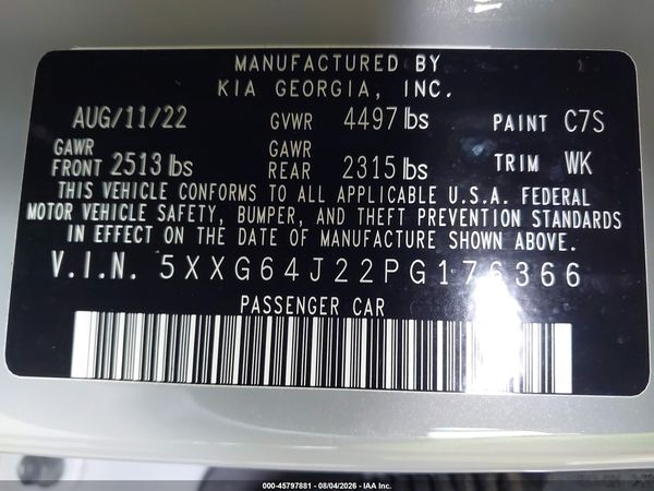 2023 KIA K5 GT-LINE