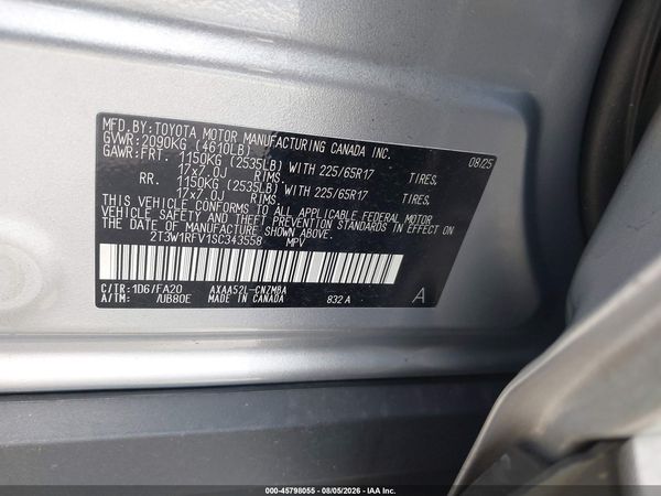 2025 TOYOTA RAV4 XLE