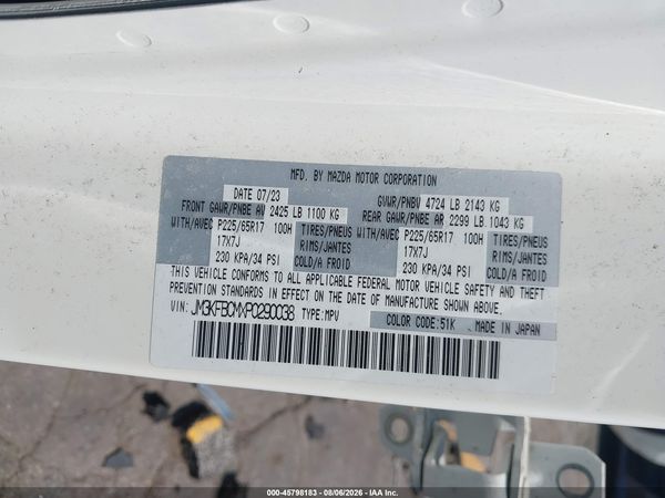 2023 MAZDA CX-5 2.5 S PREFERRED