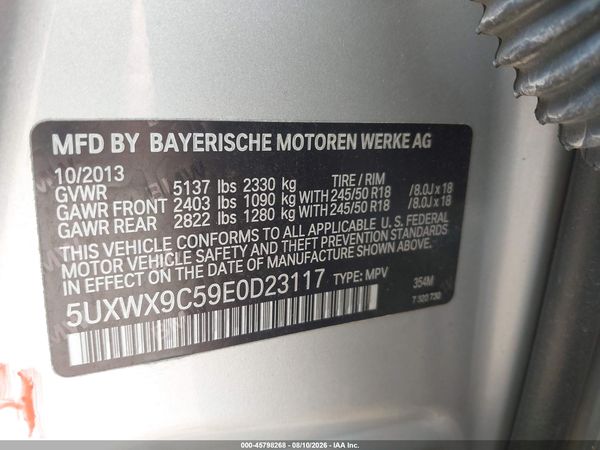 2014 BMW X3 XDRIVE28I