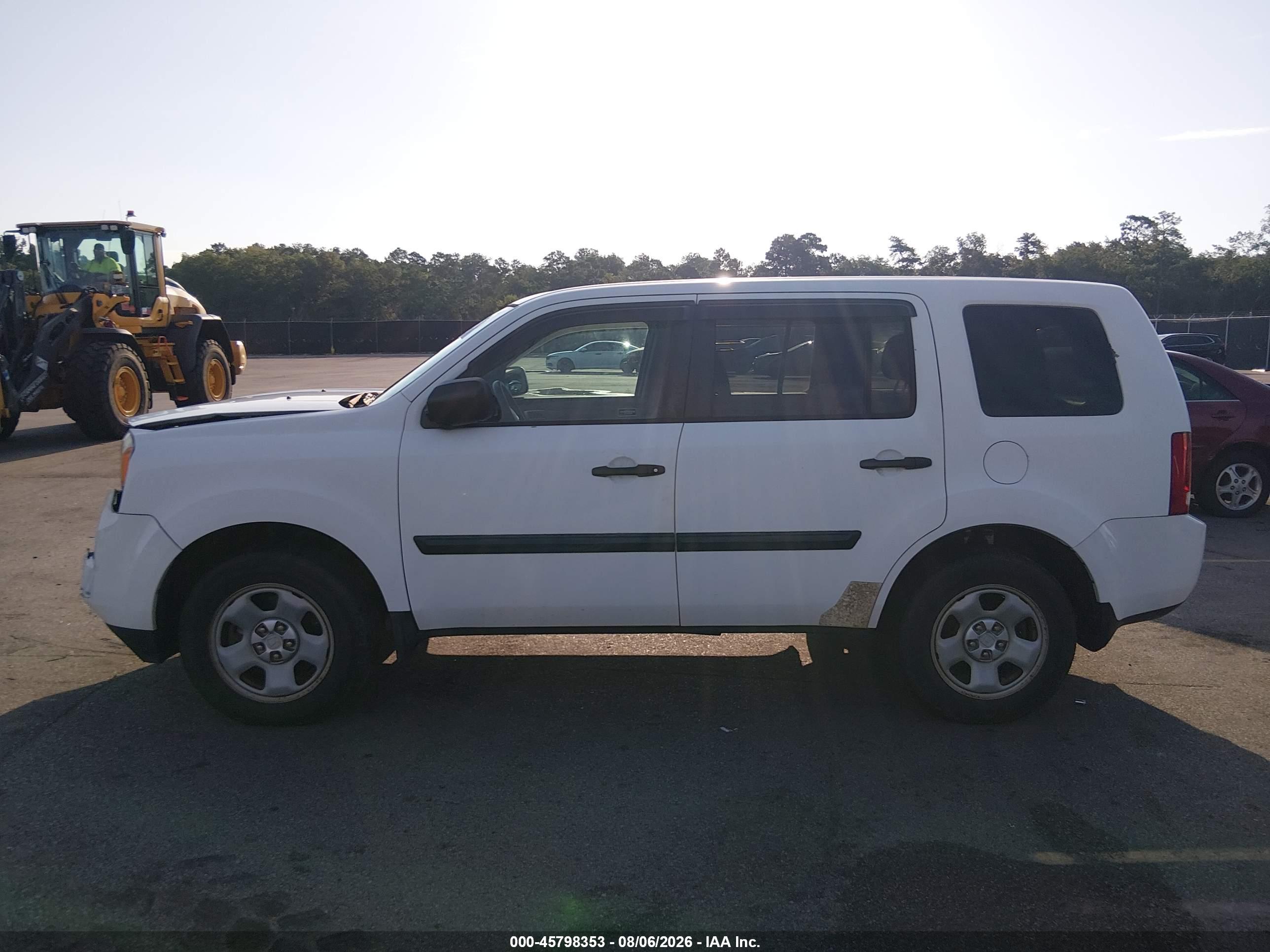 2013 HONDA PILOT LX