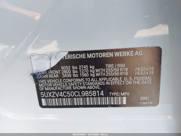 2012 BMW X5
