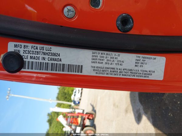 2022 DODGE CHALLENGER R/T
