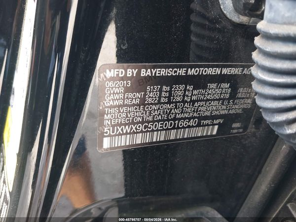 2014 BMW X3 XDRIVE28I
