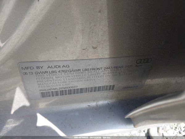 2014 AUDI A4 2.0T PREMIUM