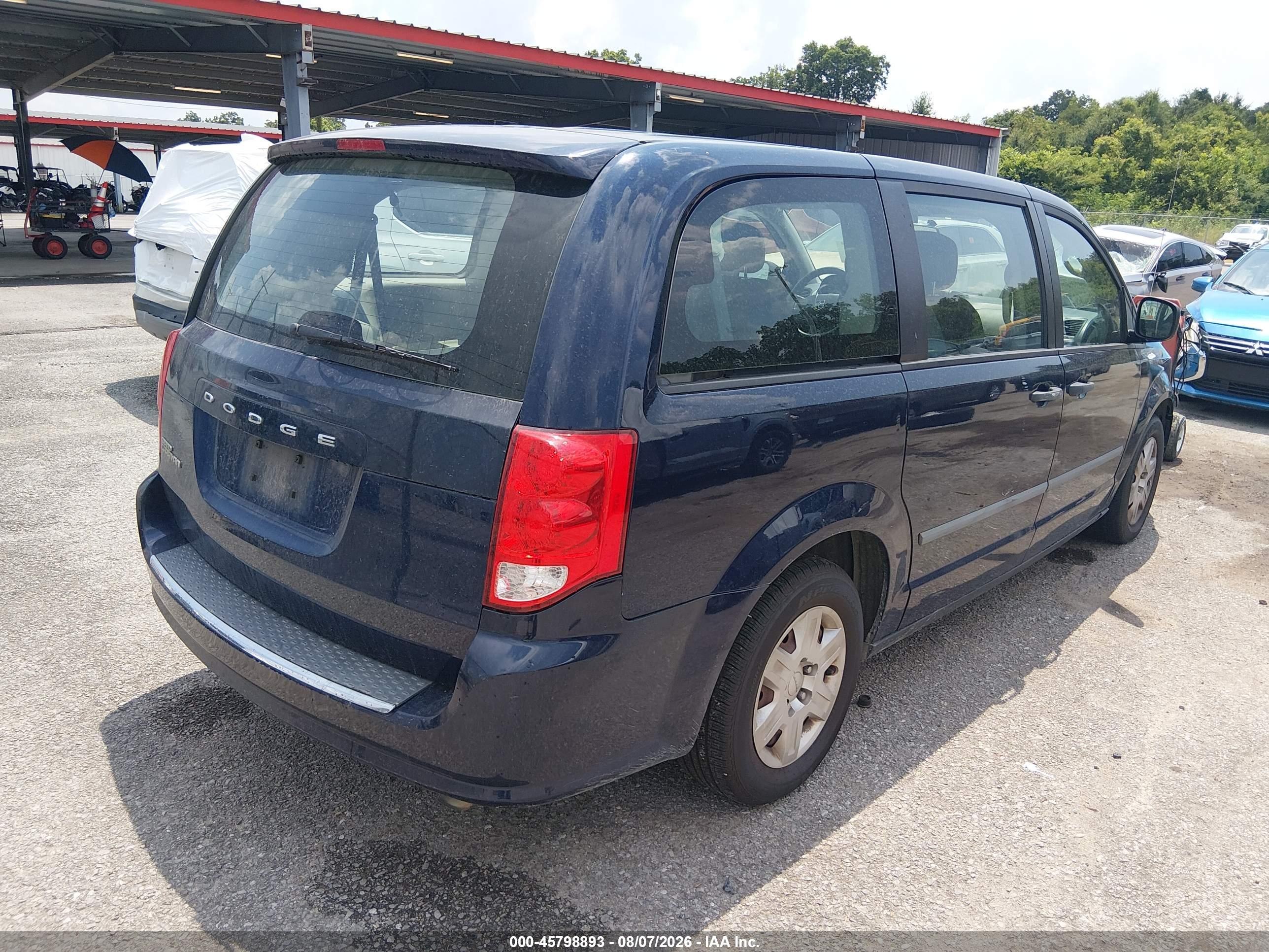 2012 DODGE GRAND CARAVAN SE/AVP