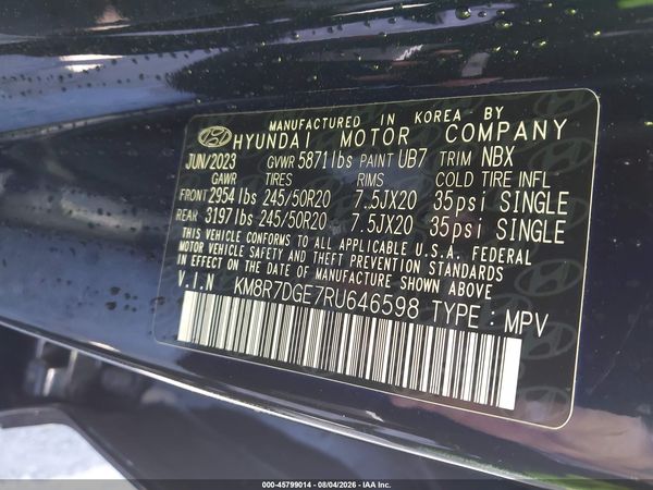 2024 HYUNDAI PALISADE CALLIGRAPHY