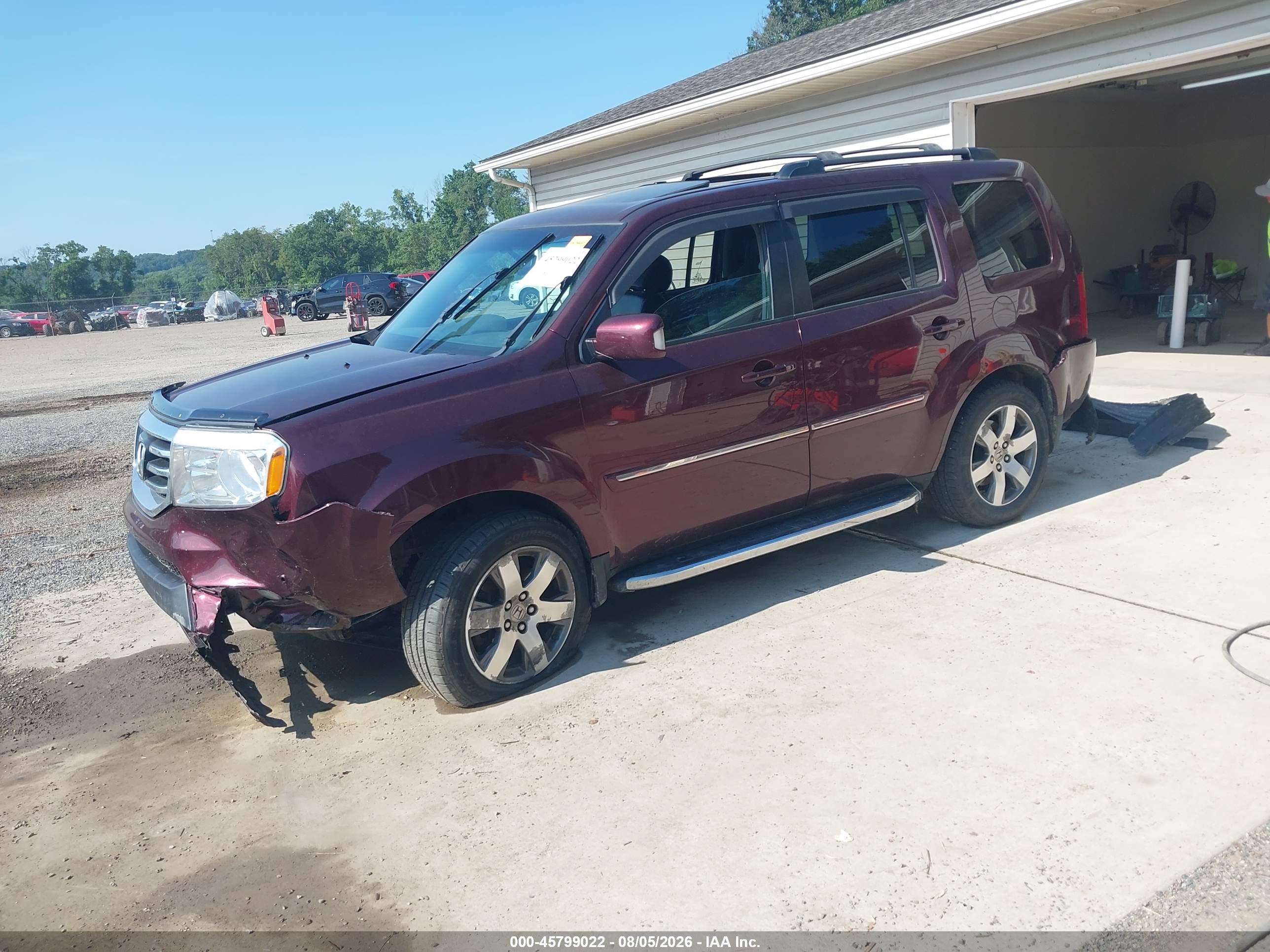 2014 HONDA PILOT TOURING — I2