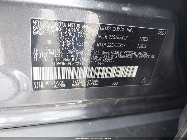 2023 TOYOTA RAV4 XLE