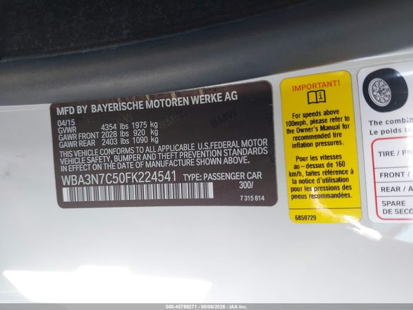 2015 BMW 428I