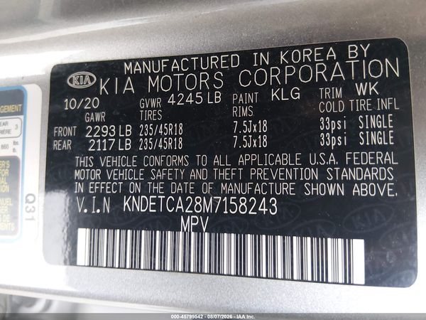 2021 KIA SELTOS SX TURBO