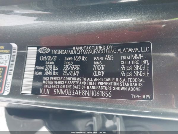 2022 HYUNDAI TUCSON SEL