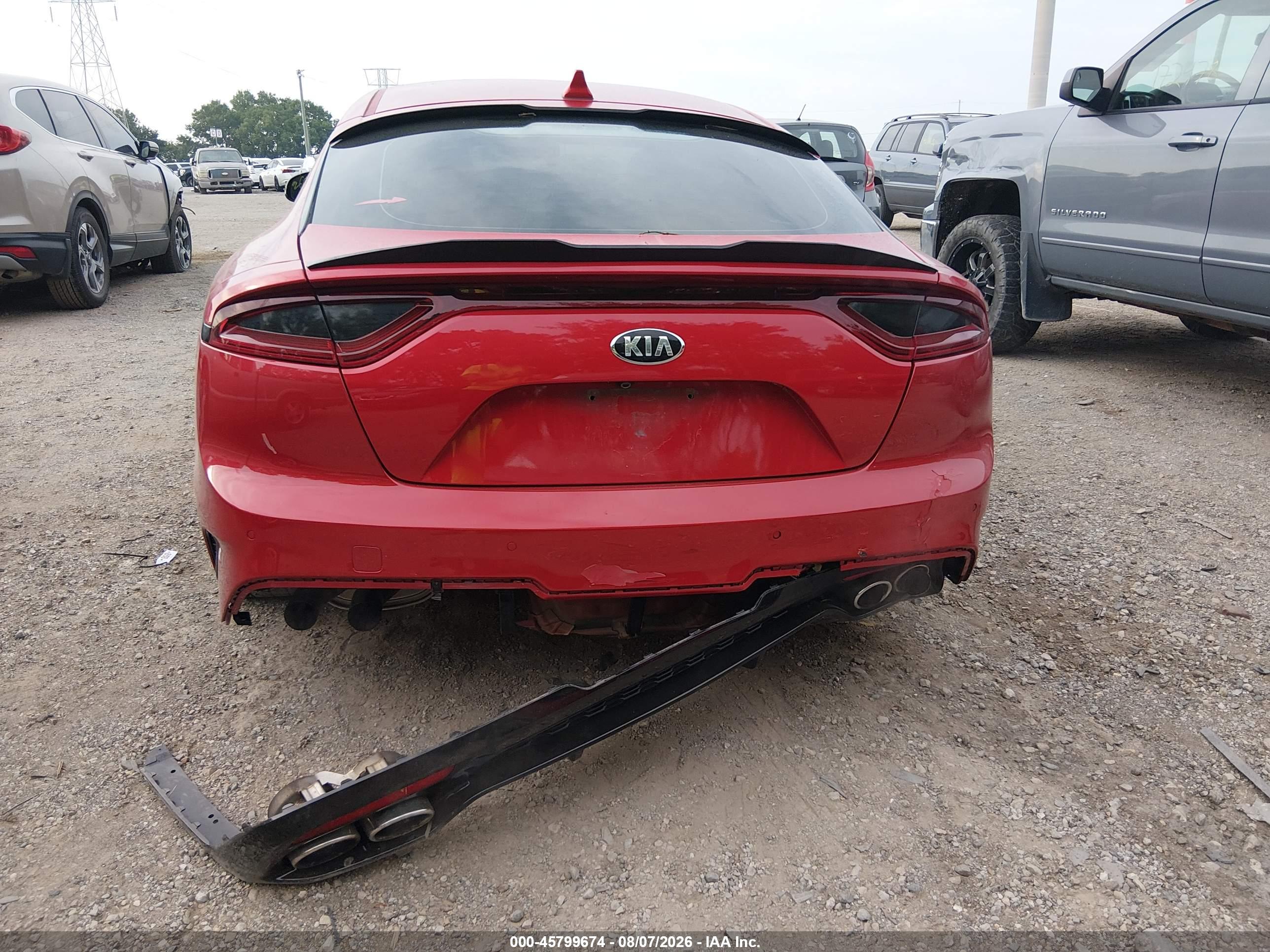 2018 KIA STINGER GT2
