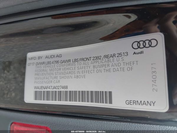 2018 AUDI A4
