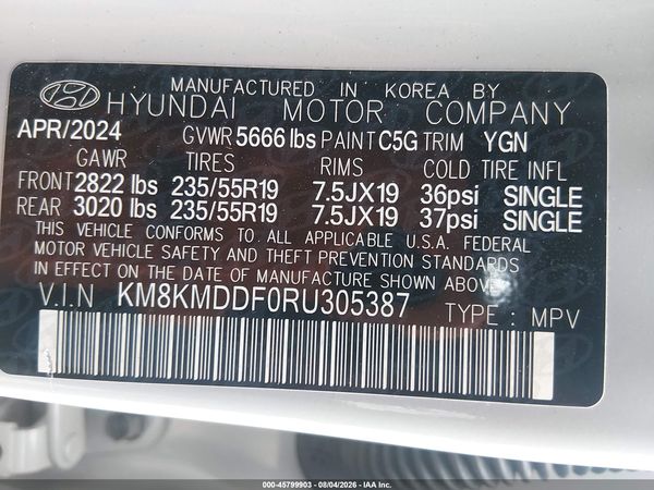2024 HYUNDAI IONIQ 5 SE