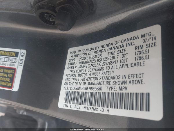 2014 HONDA CR-V EX