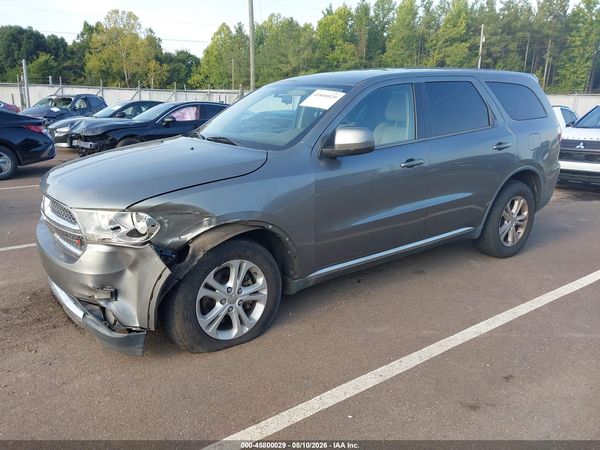 2012 DODGE DURANGO SXT