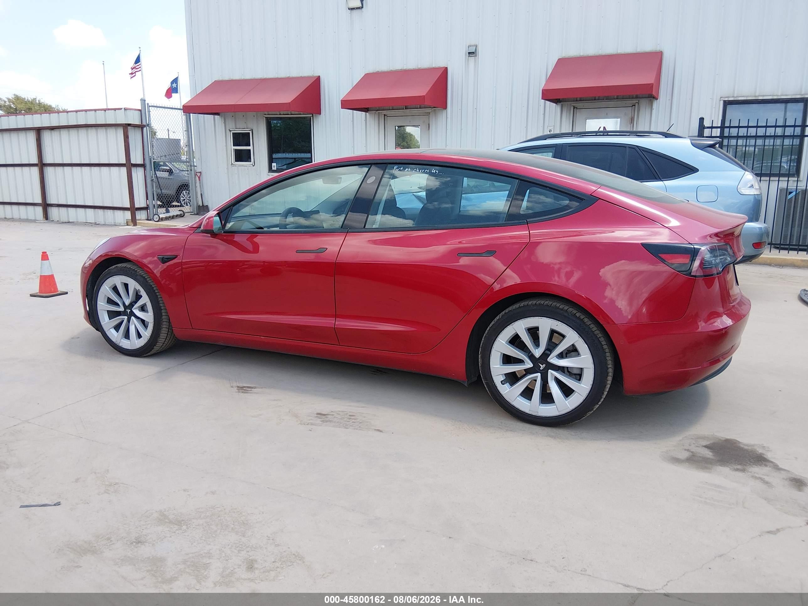 2022 TESLA MODEL 3