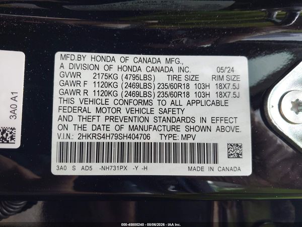 2025 HONDA CR-V EX-L AWD