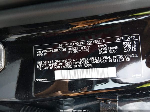 2017 VOLVO S90 T6 INSCRIPTION