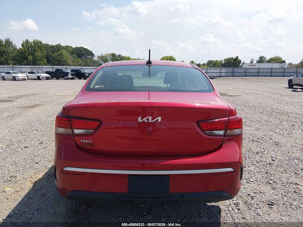 2022 KIA RIO S