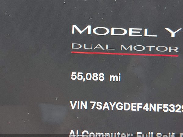 2022 TESLA MODEL Y