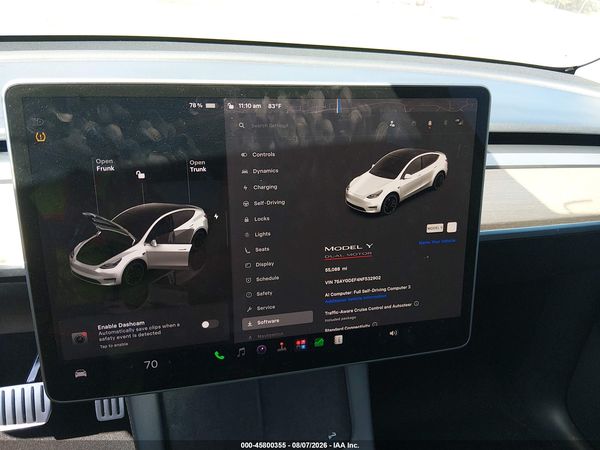 2022 TESLA MODEL Y