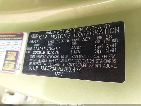 2018 KIA SOUL +