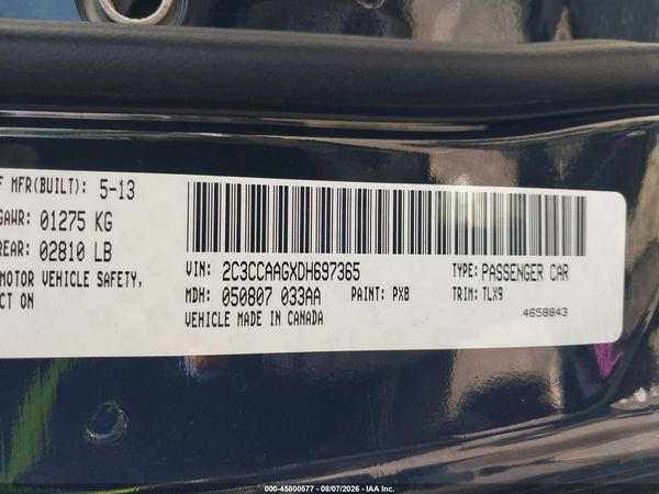 2013 CHRYSLER 300 MOTOWN — I9