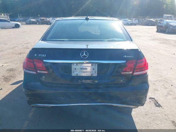 2016 MERCEDES-BENZ E 350 4MATIC