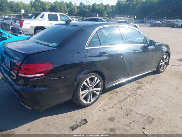 2016 MERCEDES-BENZ E 350 4MATIC