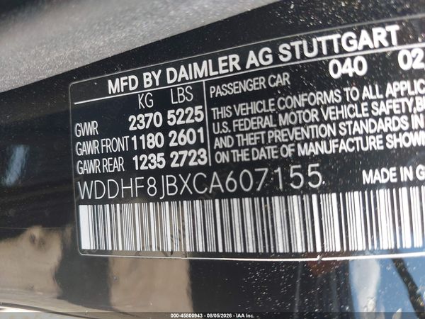 2012 MERCEDES-BENZ E 350 4MATIC