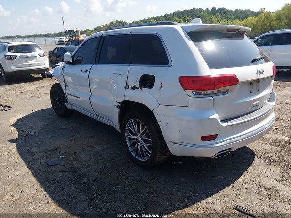 2017 JEEP GRAND CHEROKEE SUMMIT