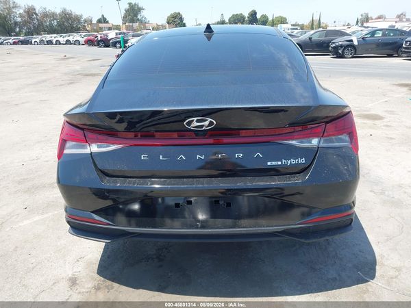2023 HYUNDAI ELANTRA HYBRID BLUE