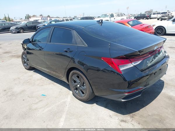2023 HYUNDAI ELANTRA HYBRID BLUE