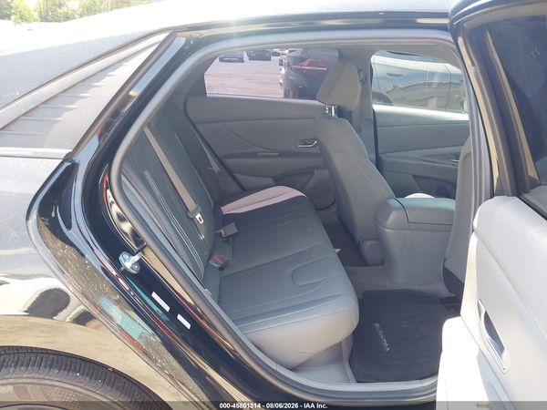 2023 HYUNDAI ELANTRA HYBRID BLUE