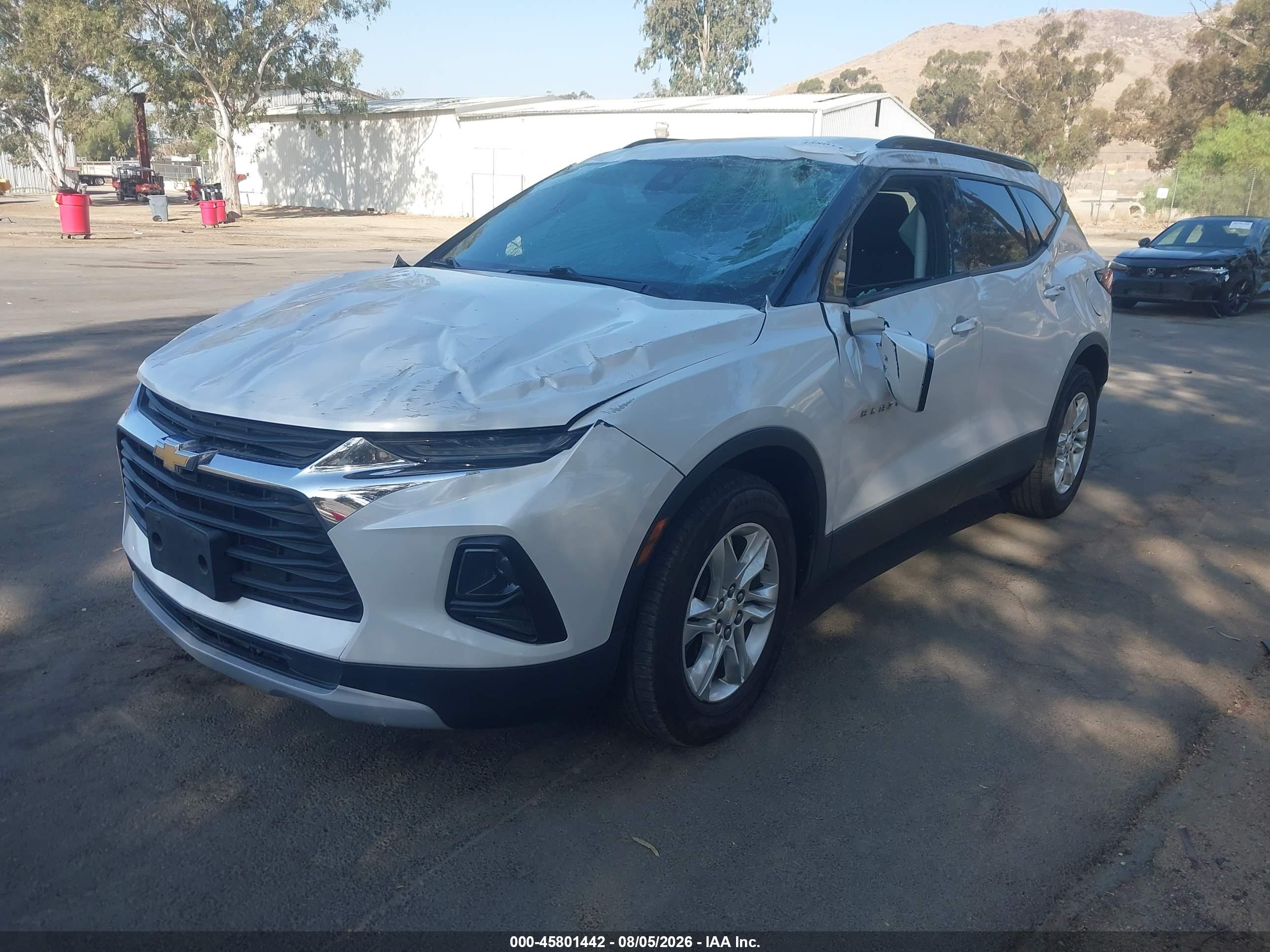 2022 CHEVROLET BLAZER FWD 2LT — I2