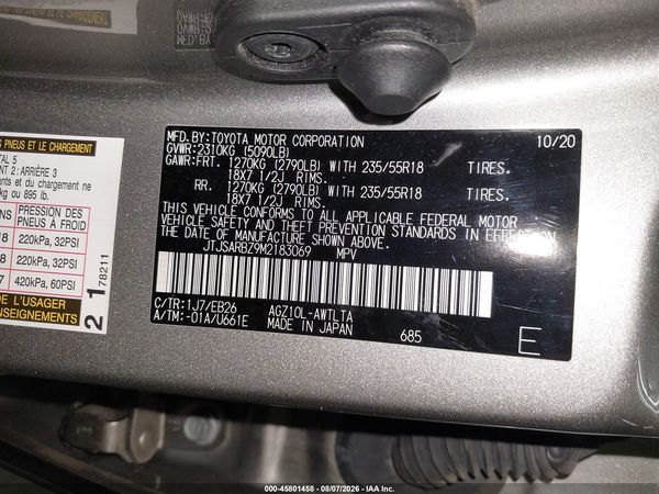 2021 LEXUS NX 300 F SPORT
