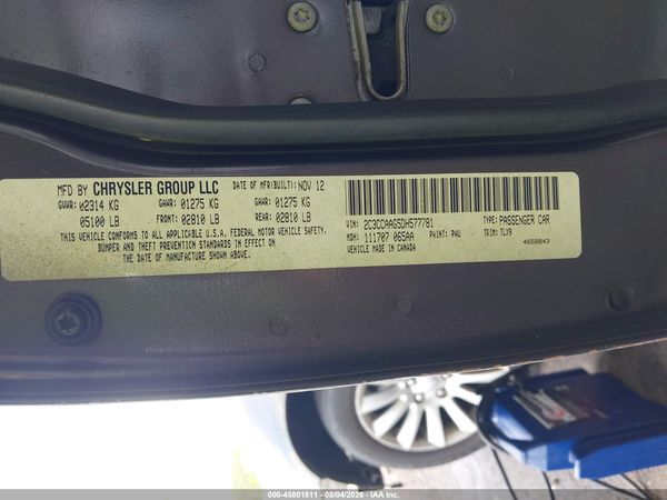 2013 CHRYSLER 300 MOTOWN — I9