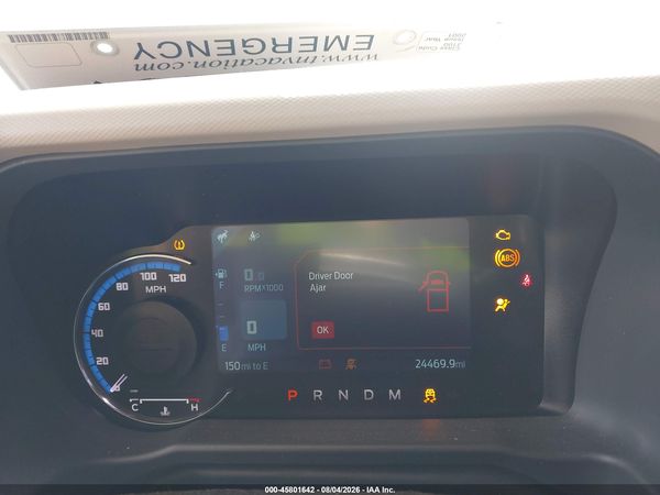 2024 FORD BRONCO BIG BEND — I7