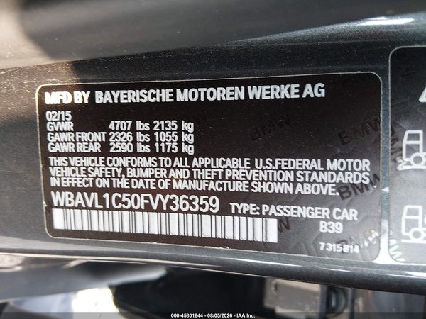 2015 BMW X1 XDRIVE28I