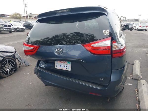 2015 TOYOTA SIENNA LE 8 PASSENGER