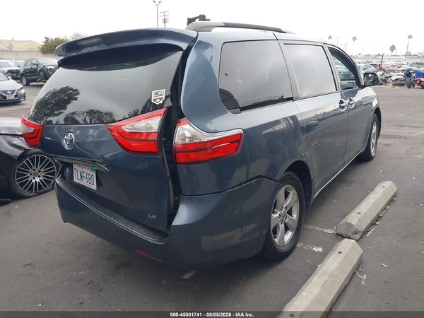 2015 TOYOTA SIENNA LE 8 PASSENGER
