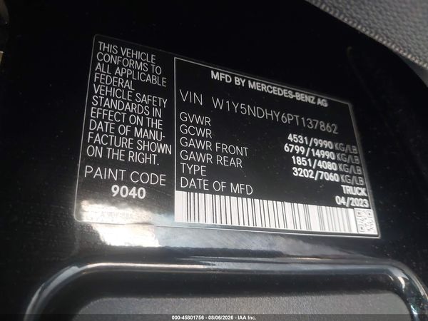 2023 MERCEDES-BENZ SPRINTER 3500