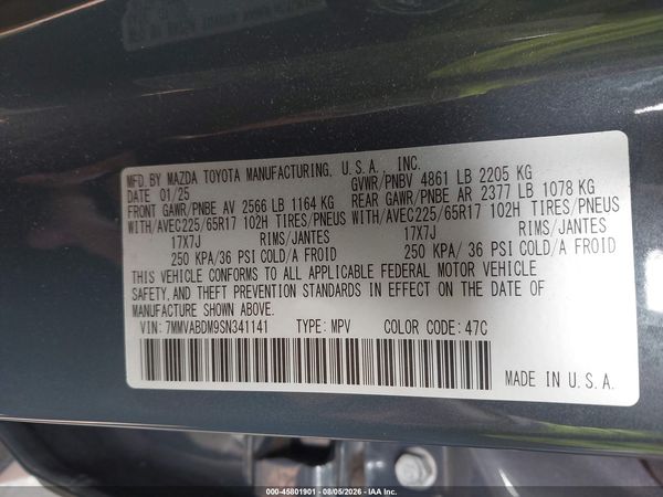 2025 MAZDA CX-50 2.5 S PREMIUM PACKAGE