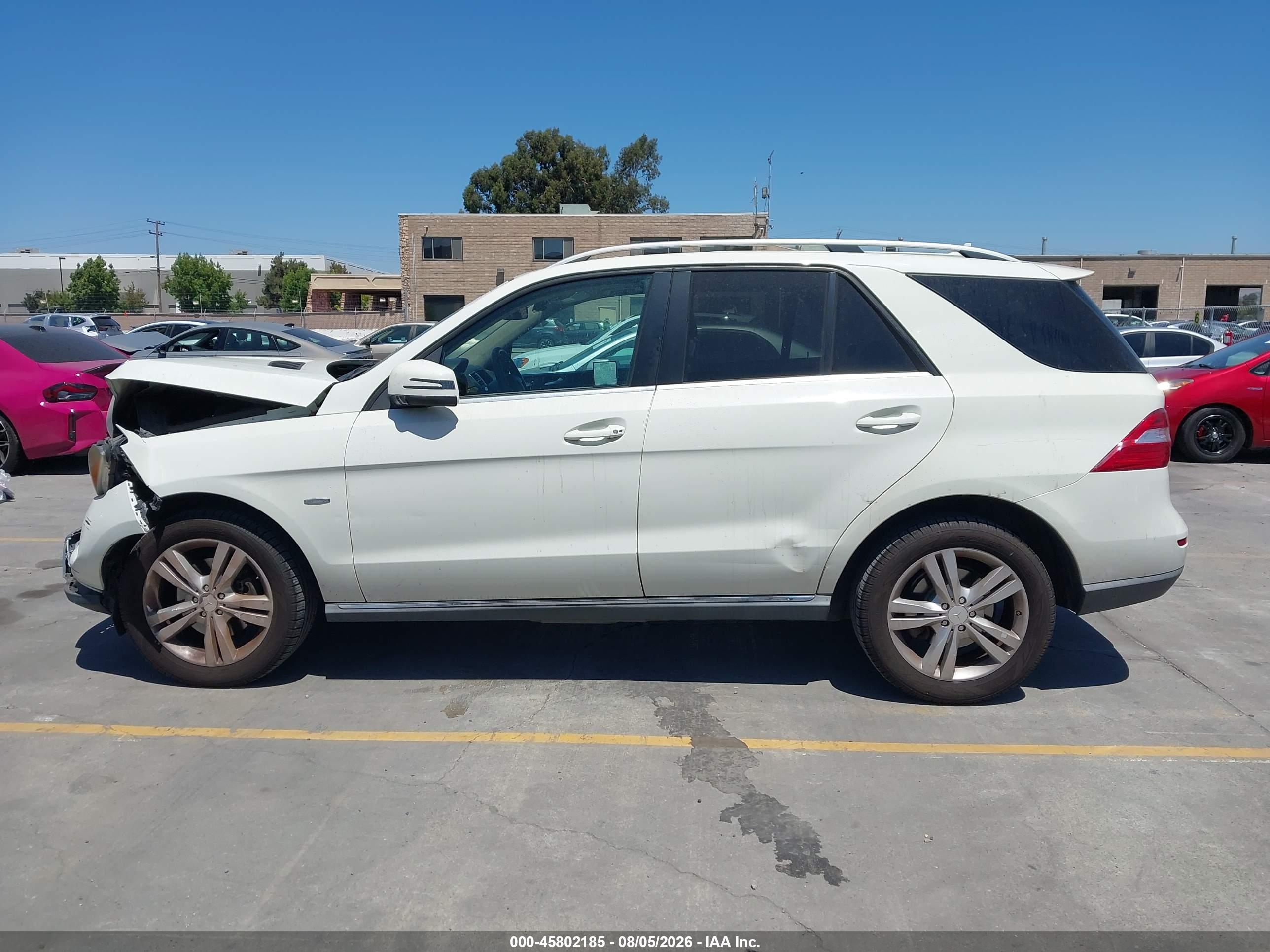 2012 MERCEDES-BENZ ML 350 4MATIC