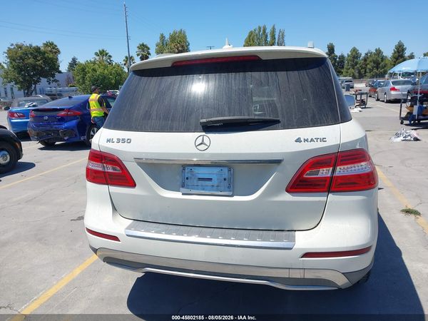 2012 MERCEDES-BENZ ML 350 4MATIC