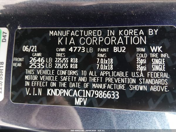 2022 KIA SPORTAGE EX